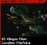 Attacking Klingon Fleet
